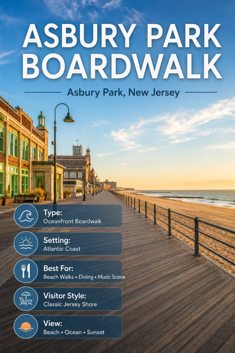 Asbury Park Boardwalk (Asbury Park, New Jersey, USA)