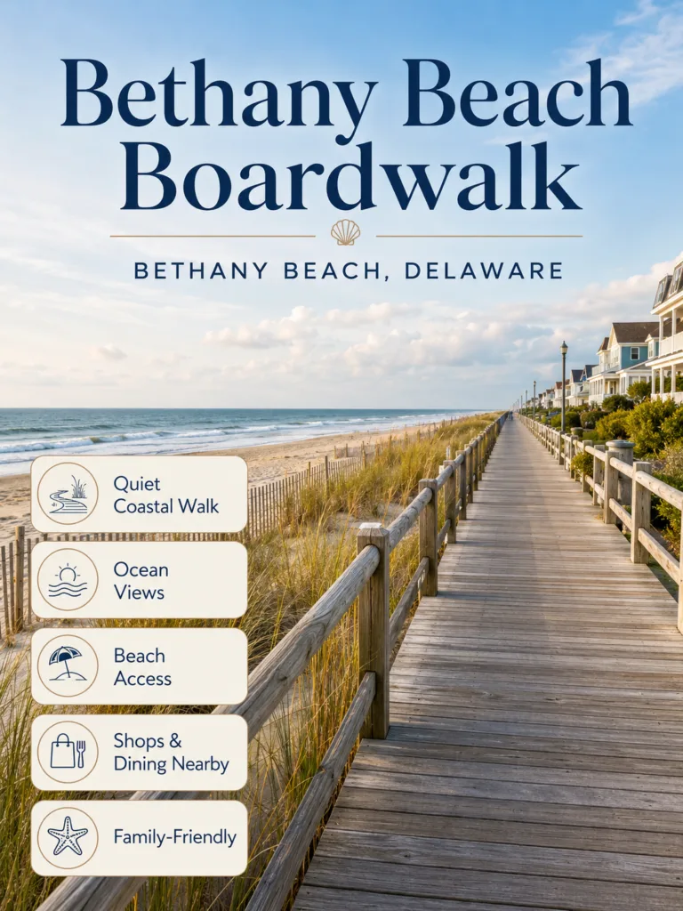 Bethany Beach Boardwalk (Bethany Beach, Delaware, USA)