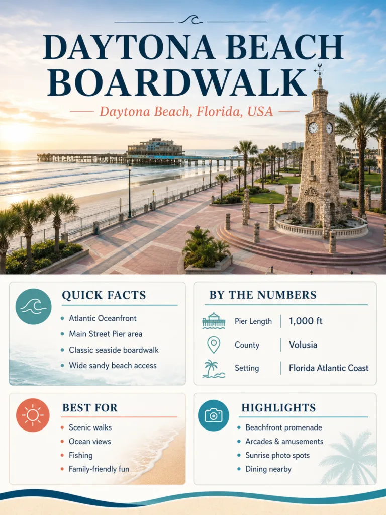 Daytona Beach Boardwalk (Daytona Beach, Florida, USA)