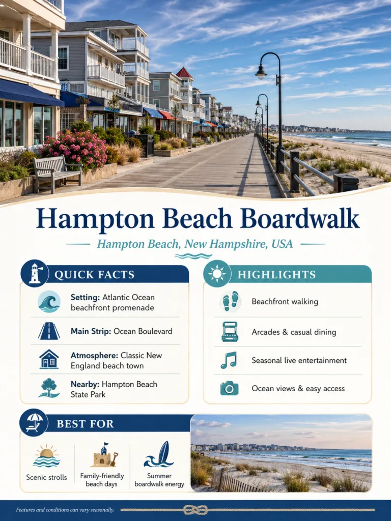 Hampton Beach Boardwalk (Hampton Beach, New Hampshire, USA)