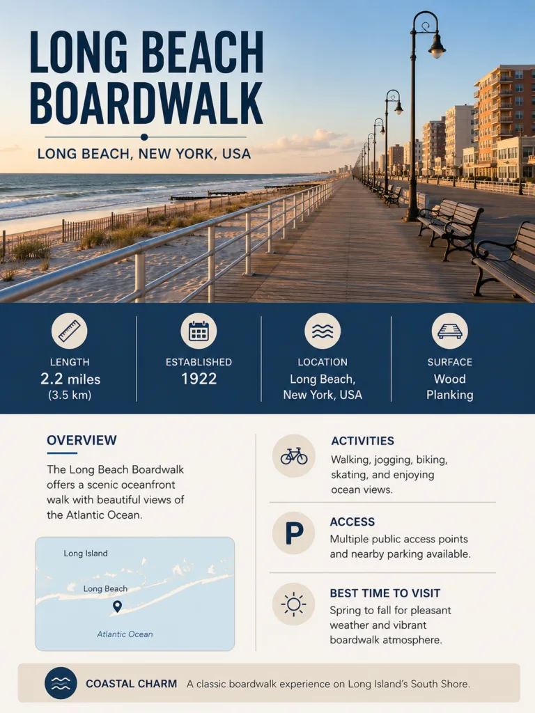 Long Beach Boardwalk (Long Beach, New York, USA)