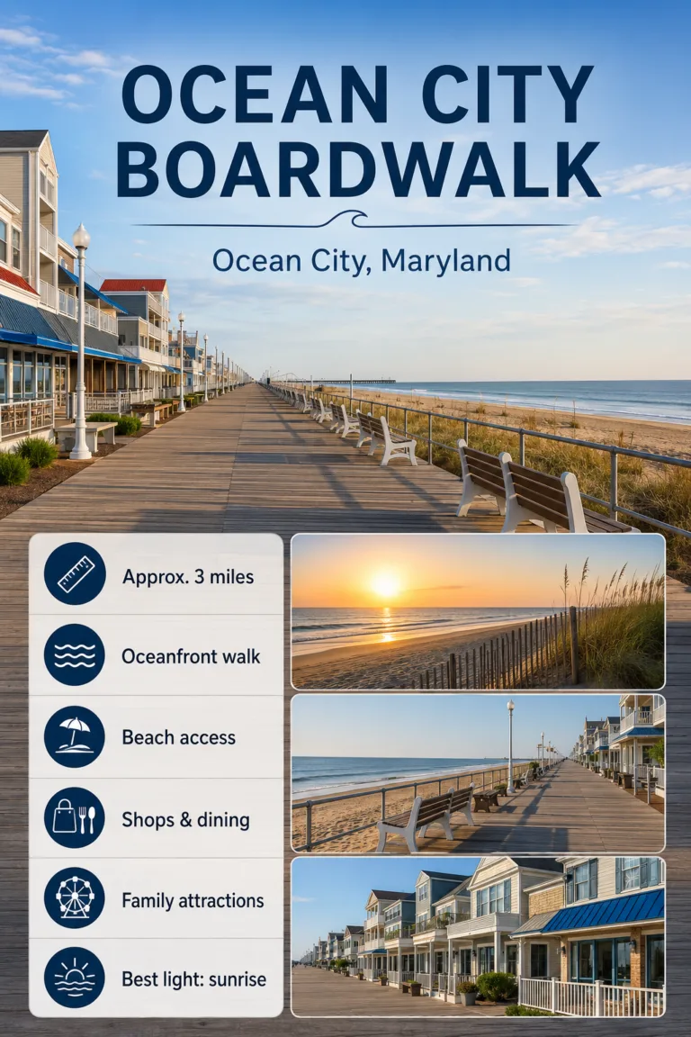 Ocean City Boardwalk (Ocean City, Maryland, USA)