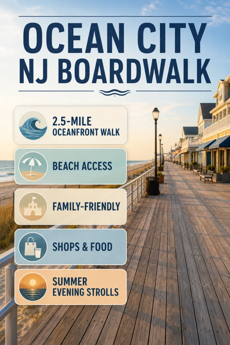 Ocean City NJ Boardwalk (Ocean City, New Jersey, USA)