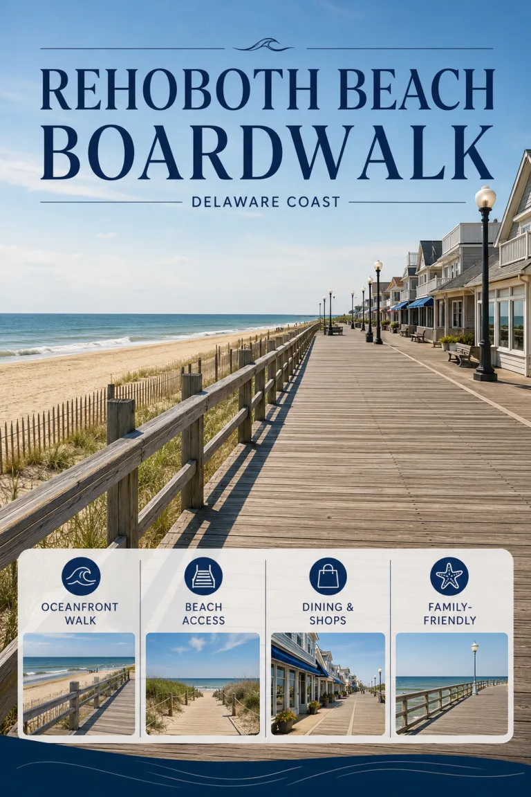 Rehoboth Beach Boardwalk (Rehoboth Beach, Delaware, USA)