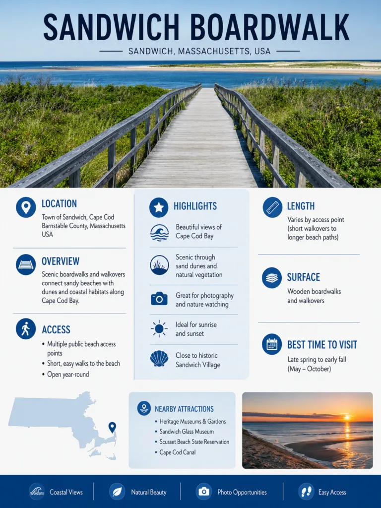 Sandwich Boardwalk (Sandwich, Massachusetts, USA)