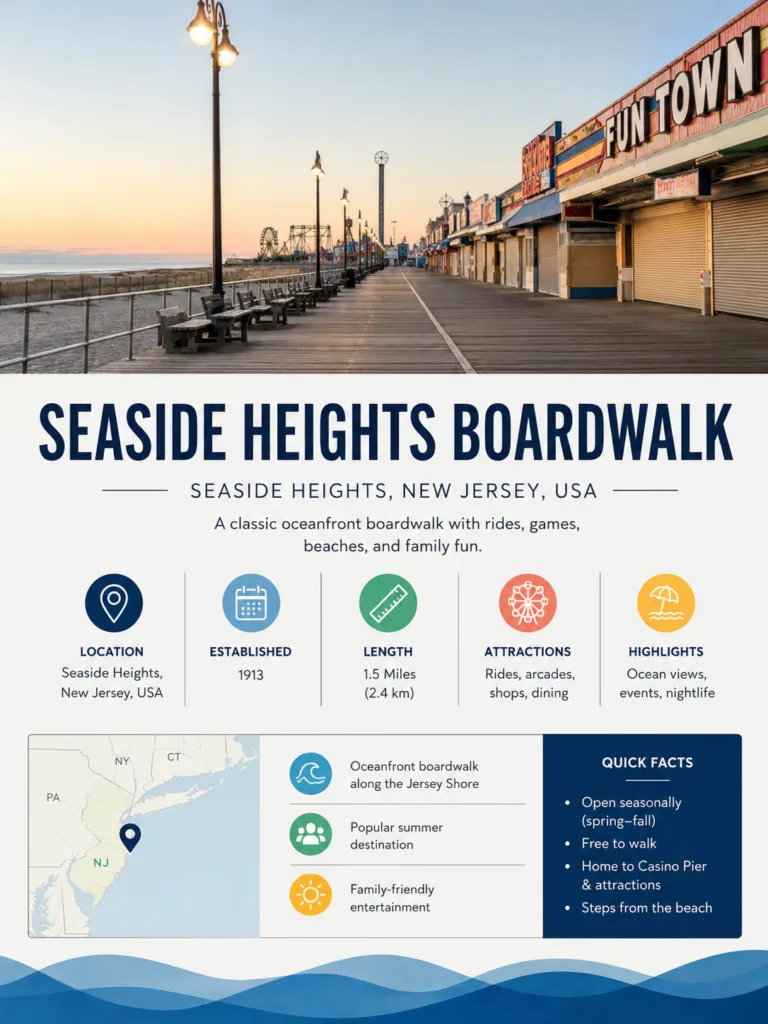 Seaside Heights Boardwalk (Seaside Heights, New Jersey, USA)