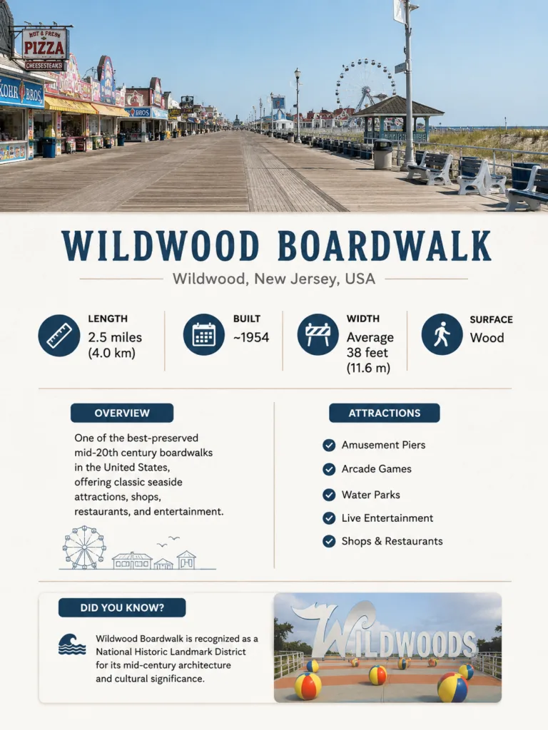 Wildwood Boardwalk (Wildwood, New Jersey, USA)